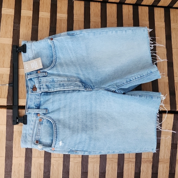 NWT!  Madewell button down Baggy Bermuda - Picture 1 of 9